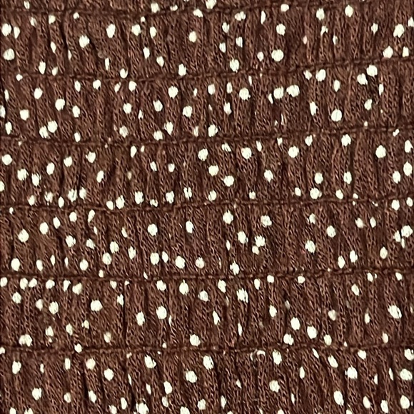 Urban Outfitters | New smocked crop blouse/top Womens size M blouson long sleeve - Picture 4 of 11